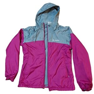 Columbia fleece lined windbreaker size XS